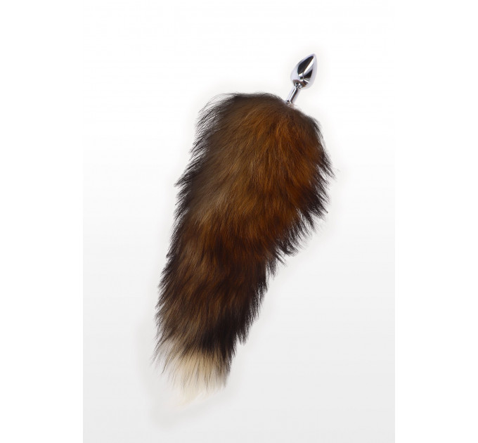 Анальный хвост с металлической пробкой Foxtail Buttplug TABOOM