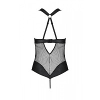 Боді з халтером та графічним візерунком Amanda Body black S/M-Passion