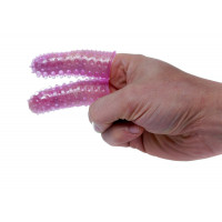 Подвійна насадка на палець Wonderful Fingers Purple
