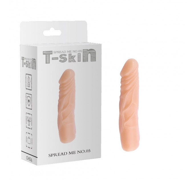 Фаллоимитатор реалистичный Chisa T-skin, телесный
