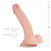 Фаллоимитатор с мошонкой и присоской, 22 см Derek Realistische Dildo Met Balzak