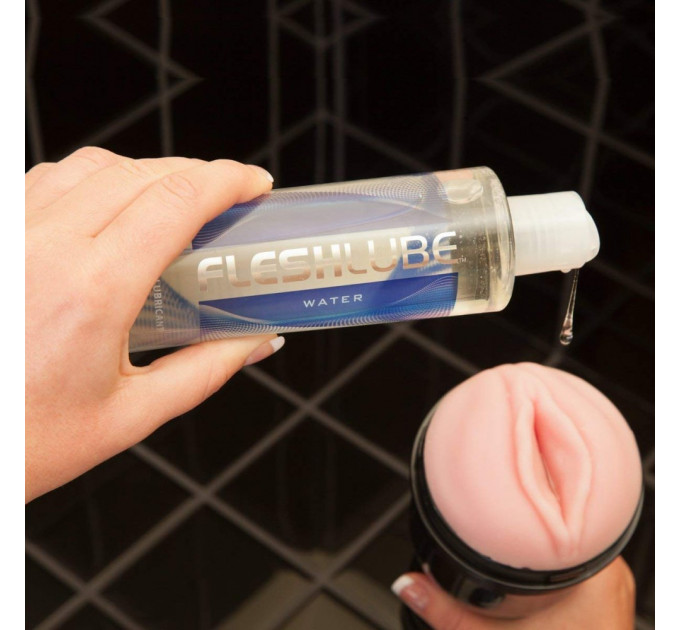 Мастурбатор в колбе Fleshlight Pink Lady Vortex, киберкожа, телесный