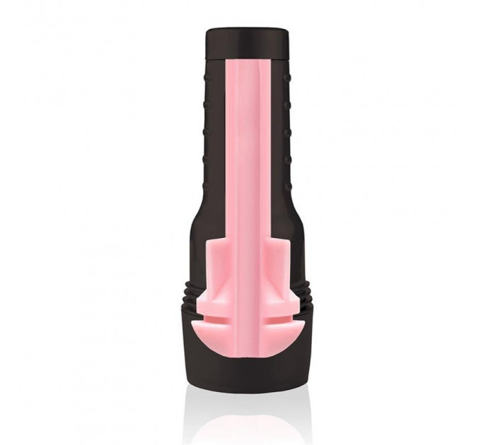 Мастурбатор в колбе Fleshlight Pink Lady Vortex, киберкожа, телесный