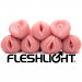 Мастурбатор в колбе Fleshlight Pink Lady Vortex, киберкожа, телесный