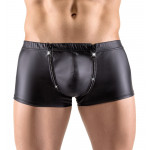 Боксери труси зі стразами по блискавці Sven Joy Ment Men's Pants, чорний, L