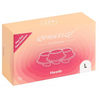 Змінні насадки Womanizer Premium, Eco, Classic, Liberty, Starlet 2, білий, розмір L