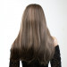 Парик длинный с челкой Fetish Hair, русый с эффектом мелирования, 60 см