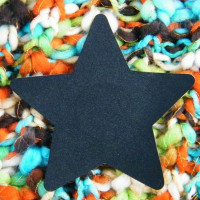 Пестисы в форме звезды Star Night, черный