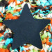 Пестисы в форме звезды Star Night, черный