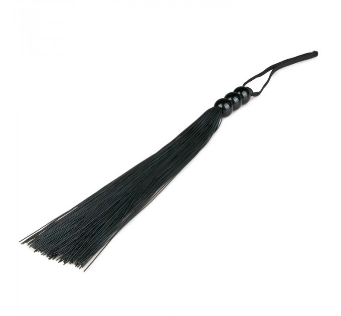 Плетка силіконова Easytoys Black Silicone Whip, 32 см