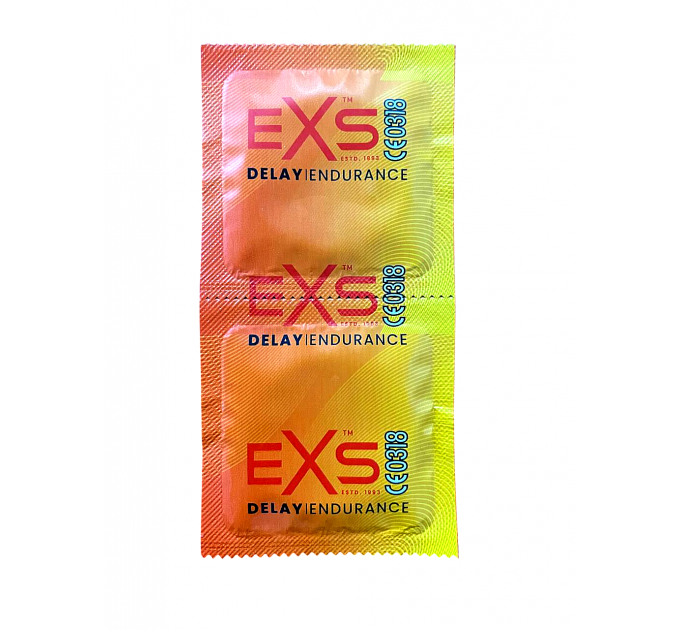 Презервативи пролонгуючі Exs Delay з лідокаїном усередині (ціна за 10 шт.)