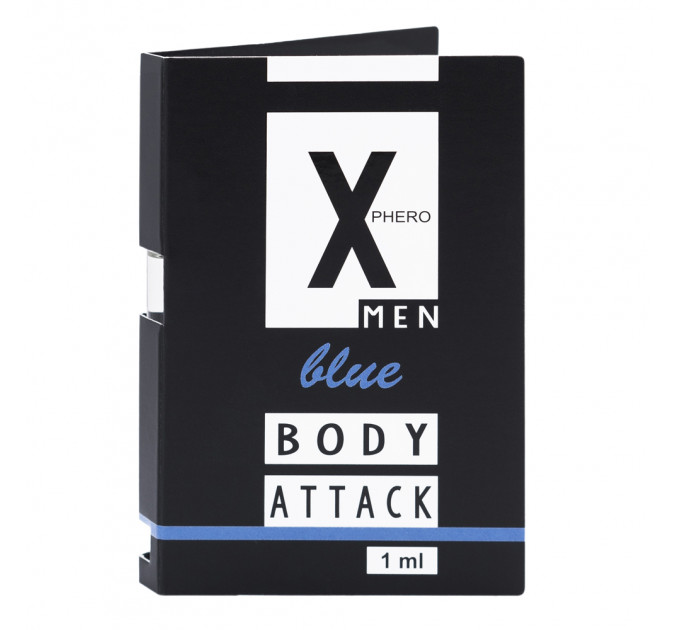 Пробник парфуми з феромонами чоловічі X-PHERO MEN BLUE 1ml.