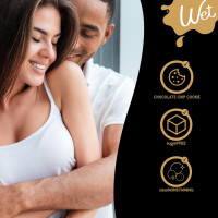 Їстівний лубрикант 4 в 1 WET Chocolate Chip Cookie зі смаком печива з шоколадною крихтою, 89 мл