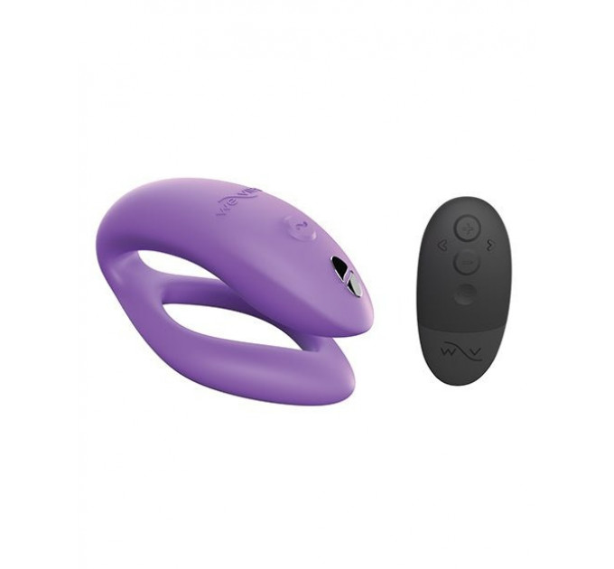 Смарт - Вибратор для пары WE-VIBE SYNC O LIGHT, фиолетовый