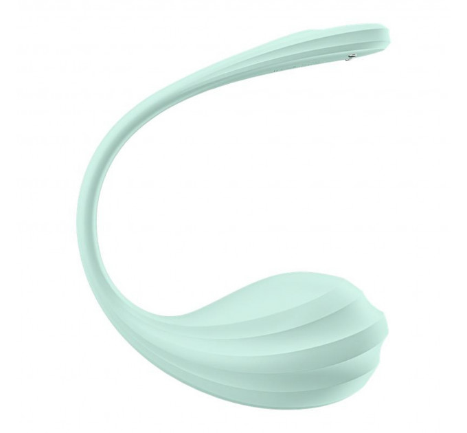Смарт вибро-яйцо Satisfyer Smooth Petal, мятный