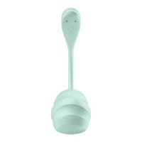 Смарт вибро-яйцо Satisfyer Smooth Petal, мятный