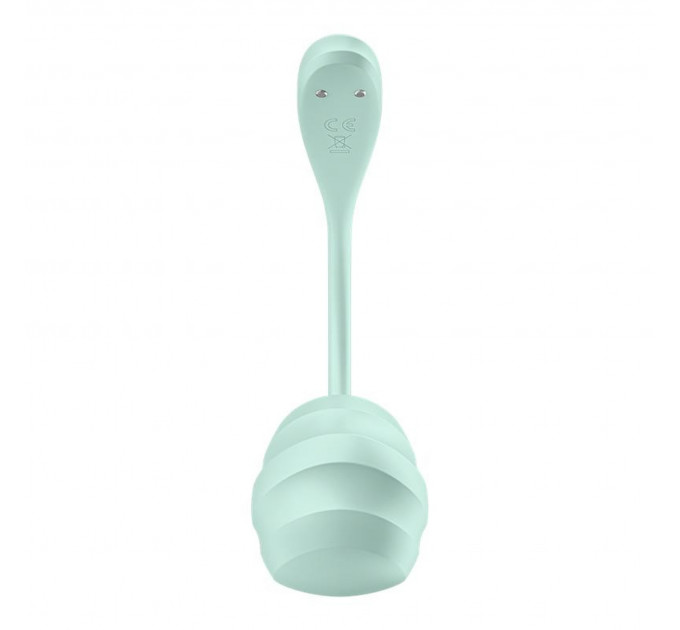 Смарт вибро-яйцо Satisfyer Smooth Petal, мятный