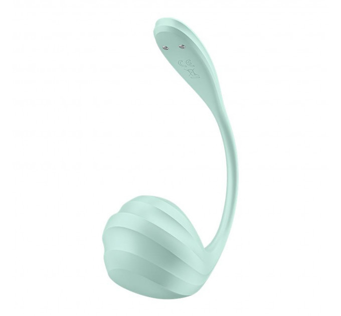 Смарт вибро-яйцо Satisfyer Smooth Petal, мятный