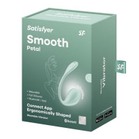 Смарт вибро-яйцо Satisfyer Smooth Petal, мятный