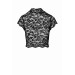 Топ кружевной, F303 Essence Noir Handmade черный, размер M