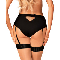 Трусики с подвязками Obsessive Editya XS/S