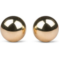 Вагинальные шарики металлические Easytoys, золотой, 2,2 см