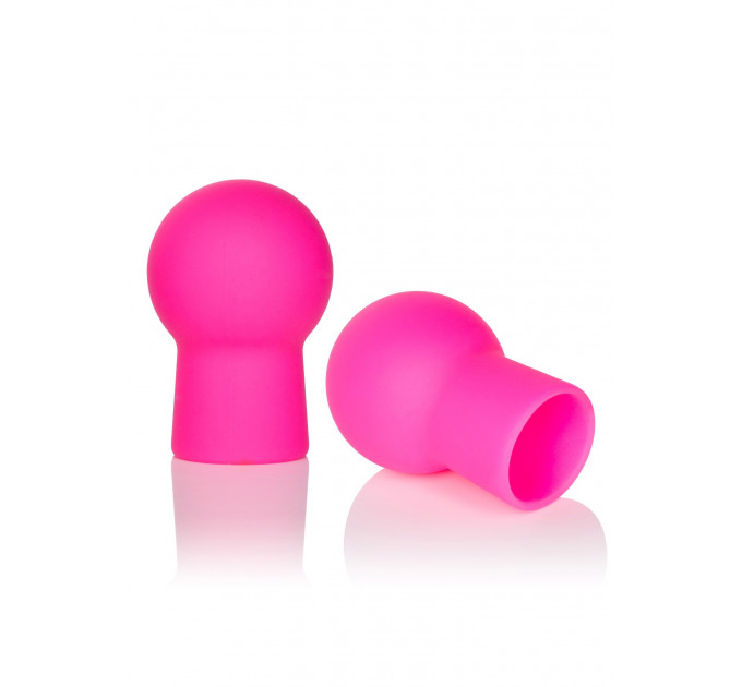 Вакуумные помпы для сосков California Exotic Novelties розовые, 5.7 х 3.8 см