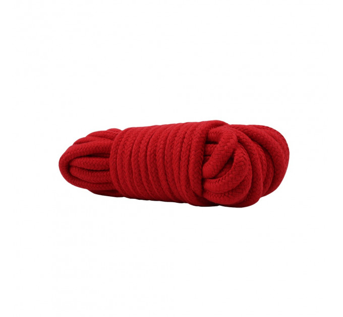 Веревка для бондажа и шибари Chisa Behave! Bing Love Rope, красная