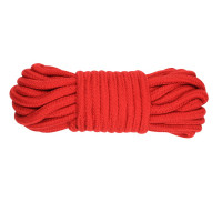 Мотузка для бондажу та шибарі Chisa Behave! Bing Love Rope, червона
