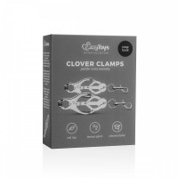 Затискачі для сосків EasyToys Clover Clamps With Clips