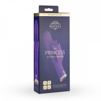 Вібратор-кролик Royals Princess Butterfly фіолетовий