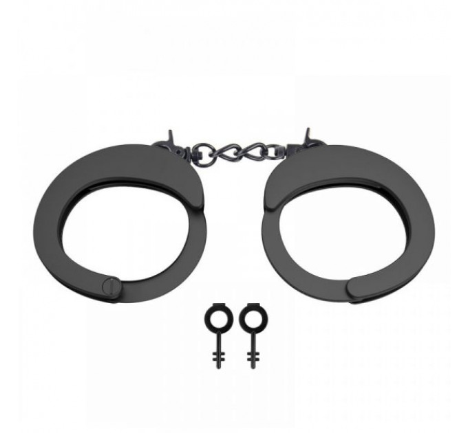 Наручники Разборные Premium Metal Romfun, Matte Black