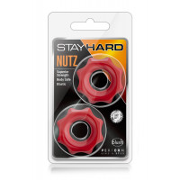 Набір ерекційних кілець STAY HARD Nutz RED