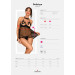 Бебидол Obsessive Delishya babydoll black S/M