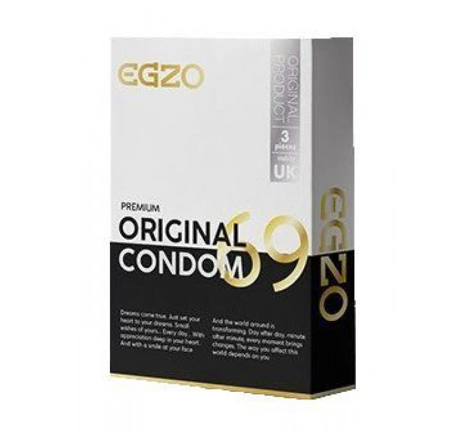 Плотнооблегающие презервативи EGZO "Original"