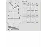 Медсестра сукня + рукавички emergency dress stetoskop obsessive SM