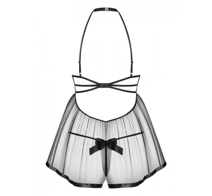 Бебидол Obsessive Delishya babydoll black S/M