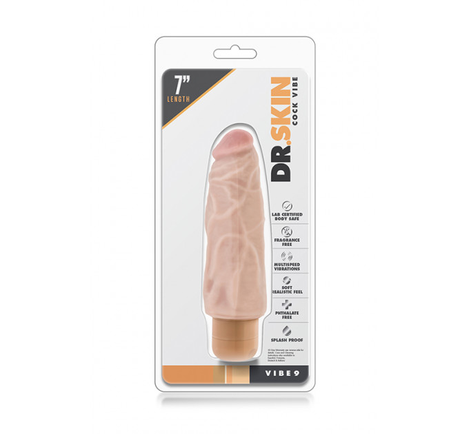 Вибратор MR. SKIN COCK VIBE VIBE 9 BEIGE