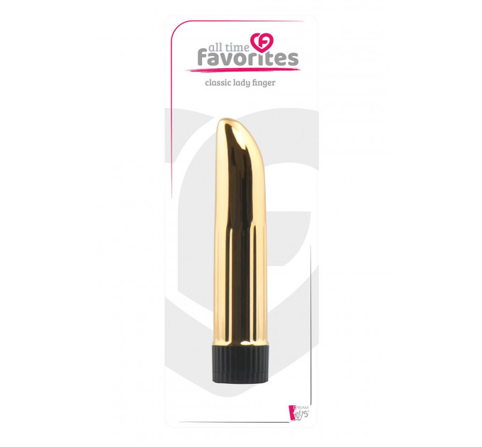 Вибромассажер DREAM TOYS CLASSIC LADY FINGER GOLD