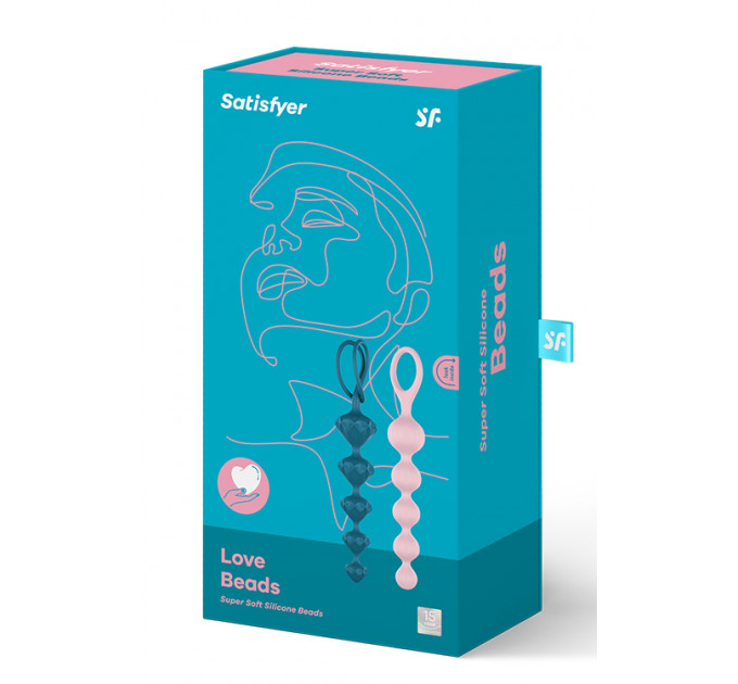 T360076 Набор анальных цепочек SATISFYER BEADS COLOUR