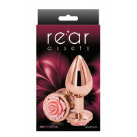 Анальна пробка NS Novelties REAR ASSETS ROSE MEDIUM PINK