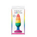 Анальна пробка силікон NS Novelties COLOURS PRIDE EDITION PLUG M