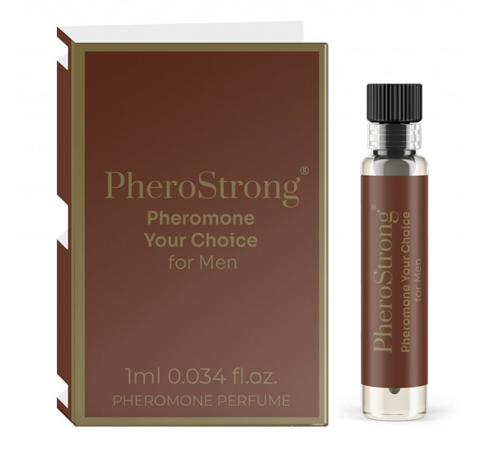 Духи з феромонами Pherostrong Your Choice для чоловіків, 1 мл