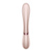 Двойной смарт вибратор с функцией нагрева Satisfyer Hot Lover, нюдовый