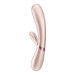 Двойной смарт вибратор с функцией нагрева Satisfyer Hot Lover, нюдовый