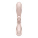 Двойной смарт вибратор с функцией нагрева Satisfyer Hot Lover, нюдовый