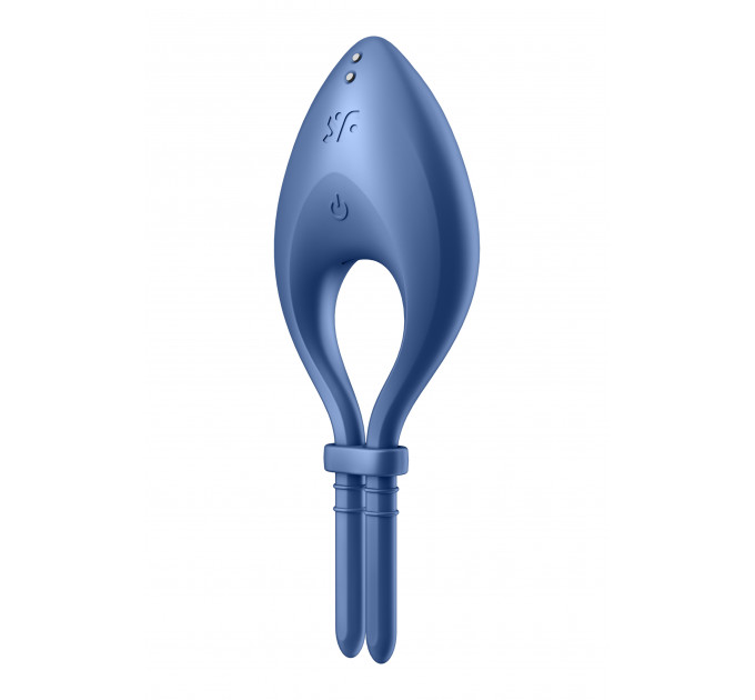 Ерекцинне віброкільце з функцією керування телефоном SATISFYER BULLSEYE BLUE