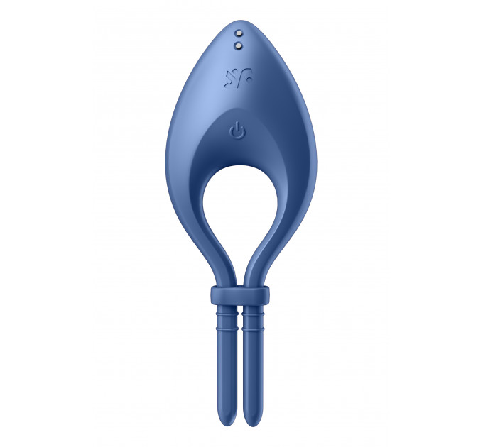 Ерекцинне віброкільце з функцією керування телефоном SATISFYER BULLSEYE BLUE