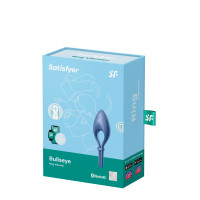Ерекцинне віброкільце з функцією керування телефоном Satisfyer Bullseye синій