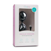 Вагінальні кульки Easytoys, силіконові, чорні, 19.5 х 3.8 см